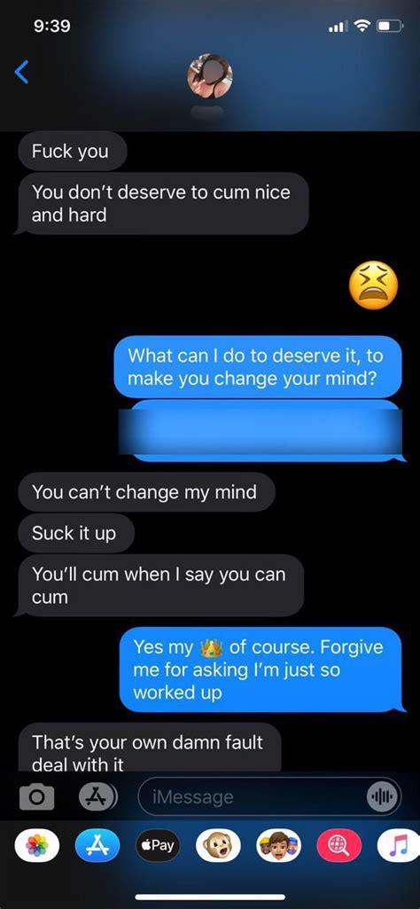 He Doesn’t Ask He Cums When I Feel Like It 😏 R Bdsmtexts