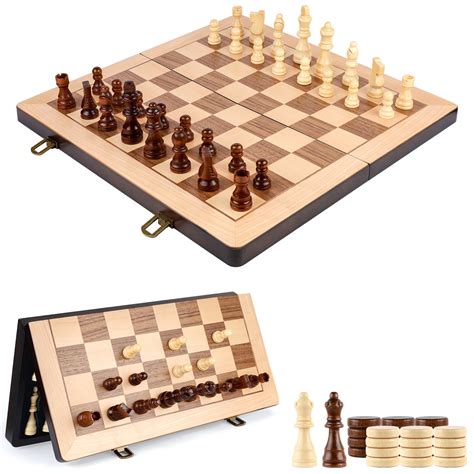 Mua Inch Magnetic Wooden Chess And Lady Playset Classic Folding