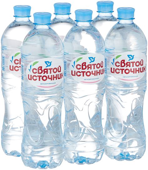 Вода питьевая Святой Источник негазированная, ПЭТ — купить по выгодной ...