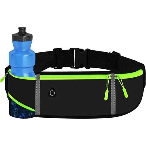 Ceinture De Course Tanche Avec Porte Bouteille Sacs Bananes De Sport