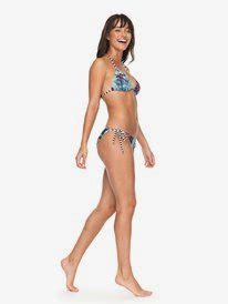 Roxy Essentials Tiki Tri Bikini Top For Women Roxy