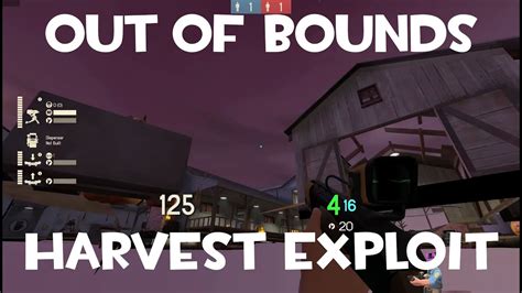 TF2 Map Exploits 1 Out Of Bounds On Harvest Event YouTube