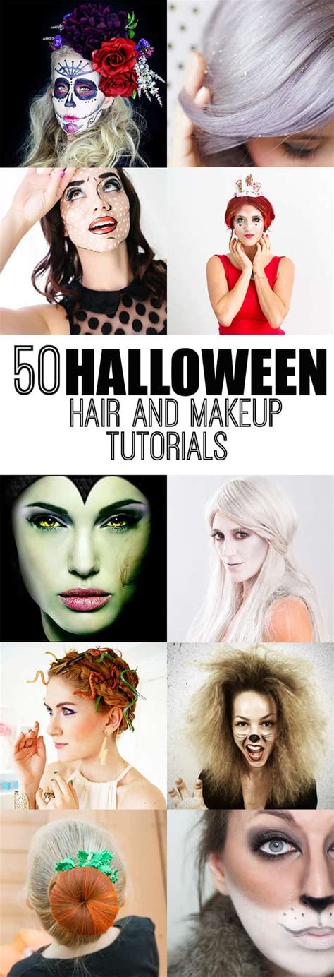 50 Halloween Hair And Makeup Tutorials Girl Loves Glam Creepy