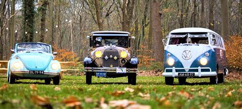 Het Volkswagen Hippie T1 Busje Huren Klassieke Retro Oldtimer Trouwauto Huren