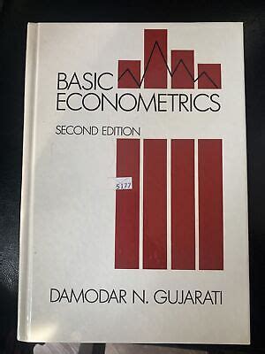 Basic Econometrics Nd Edition By Damodar N Gujarati Free Shipping