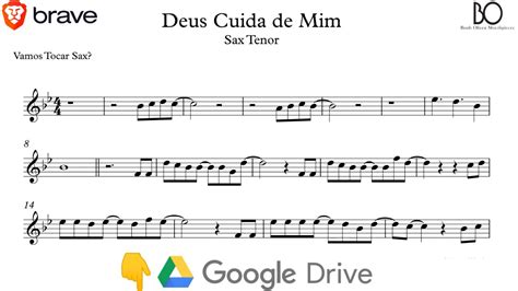 Deus Cuida De Mim Sax Tenorsoprano KlÉber Lucas Youtube