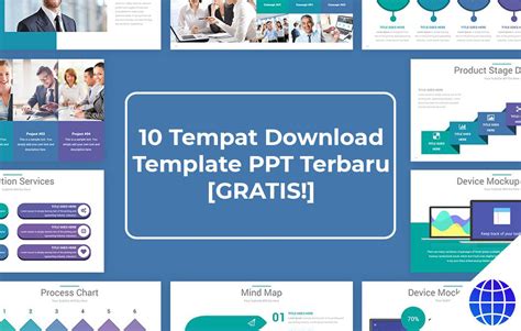 10 Tempat Download Template Ppt Keren Lengkap Dan Gratis