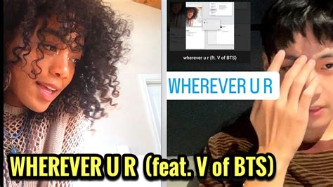 UMI Feat V Of BTS Wherever U R Official Teaser YouTube