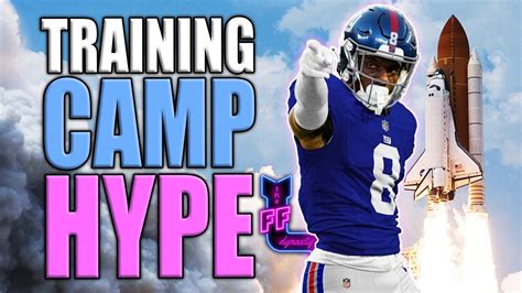 Skyrocketing Rookies Nfl Training Camp Hype Dynasty Fantasy