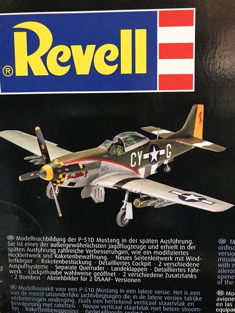 REVELL 03838 P 51D 15 NA MUSTANG MODEL KIT NIB 1 32 SCALE 4009803038384