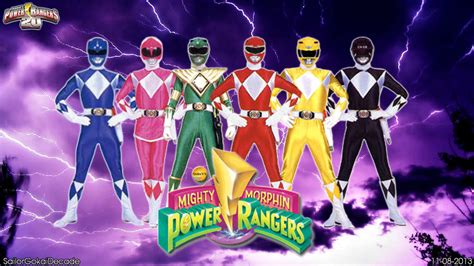 Mighty Morphin' Power Rangers WP by jm511 on DeviantArt