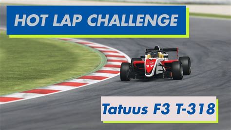 HOT LAP CHALLENGE Tatuus F3 T 318 YouTube