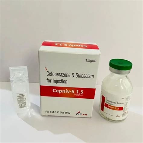 Cepniv S Cefoperazone Sulbactam Injection Anvicure Drugs Private