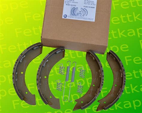 Original Bremsbacken Peitz BPW R234 76 230x40 Kpl Incl Federn Kpl