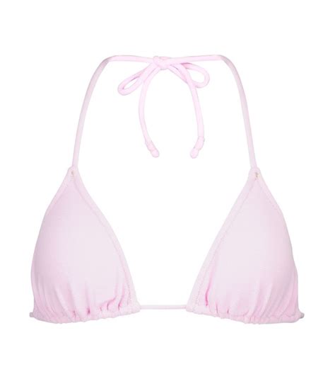 The Lilac Pink Susan Bikini Top From Reina Olga Brings A Whole New Feel