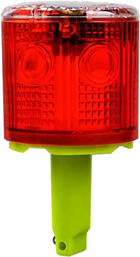 Amazon Aolyty Solar Strobe Warning Light Degree Single Column