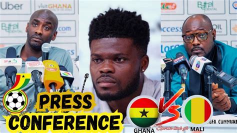 2026WCQ GHANA VS MALI OTTO ADDO THOMAS PARTEY TO HOLD PRESS