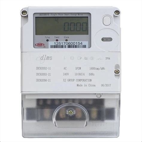 Kg Three Phase Smart Card Prepayment Pulse Peak Energy Power Meter