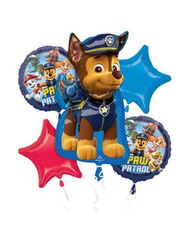 D Coration Anniversaire Pat Patrouille Kit Ballons Ans Chase La