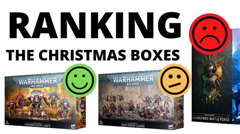 So Which 40K Christmas Battleforce Boxes Are BEST And WORST Ranking