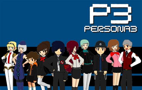 Persona 3 Blue By Adrianoramosofht On Deviantart