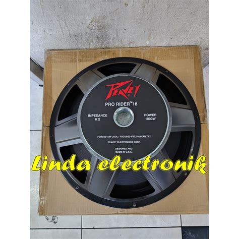 Jual Speaker Komponen Peavey Pro Rider 18 Inch 1000 Watt 1 Psc Shopee