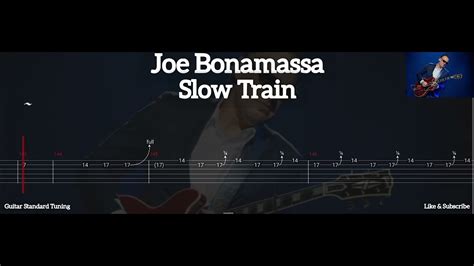 Joe Bonamassa Slow Train Tab Guitar YouTube