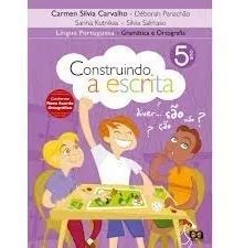 Livro Construindo A Escrita Vol Mercadolivre