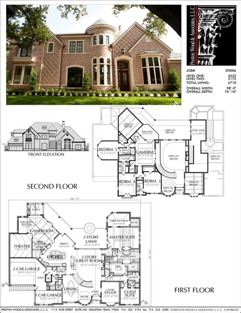 2 Story Mansion Floor Plans - floorplans.click