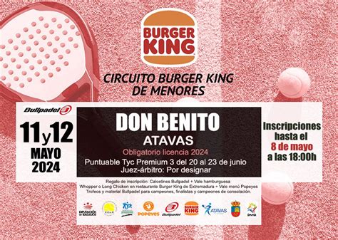 3ª PRUEBA CIRCUITO BURGER KING DE MENORES EN DON BENITO 2024