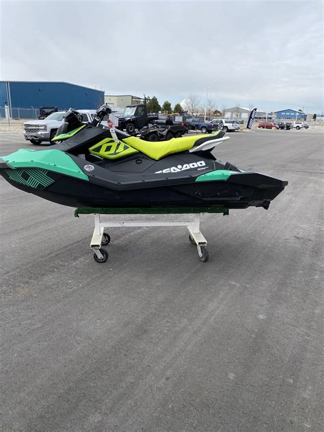 New 2019 Sea Doo Spark 3up 3up 900hoibrtrixxsound Pwc In Boise