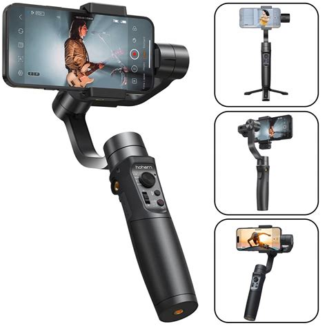 HOHEM iSteady Mobile 2024 Gimbal ręczny Stabilizator do telefonu