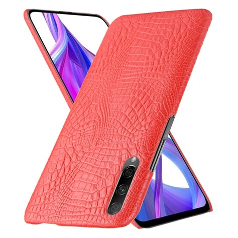 For Huawei P Smart Pro 2019 9X Pro Shockproof Crocodile Texture PC PU