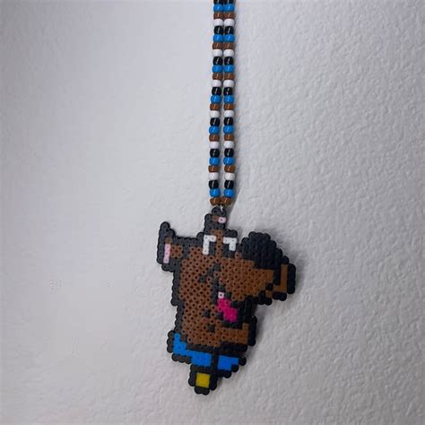 Perler Bead Necklace Etsy