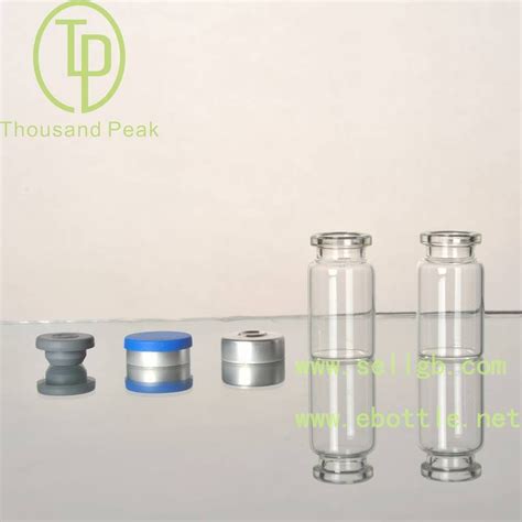 Clear Amber Pharmaceutical Tubular Glass Vials Type I For Injection