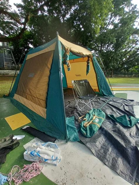 Coleman tent, Sports Equipment, Hiking & Camping on Carousell