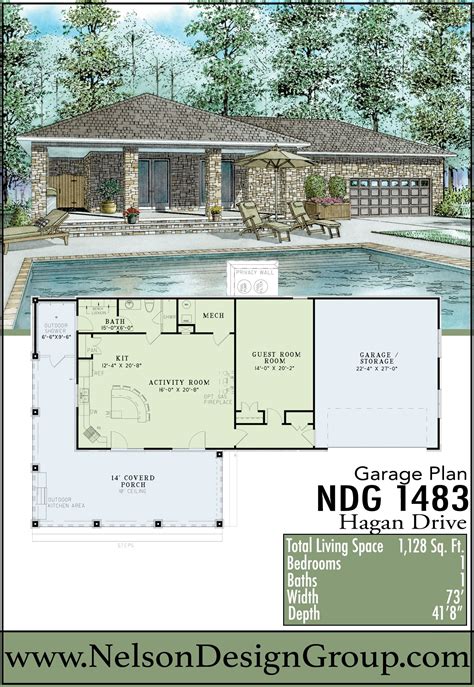 #garages #Pool #poolhouse #homeplans #houseplans #homes #houses # ...