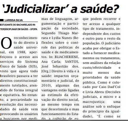 Judicializar A Sa De Rede Humaniza Sus O Sus Que D Certo