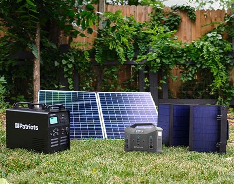 Patriot Power Sidekick Solar Generator Solar Panel 4Patriots