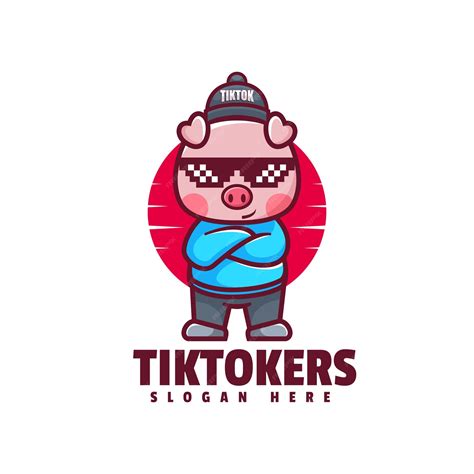 Premium Vector Cool Pig Mascot Illustration Amp Character Logo
