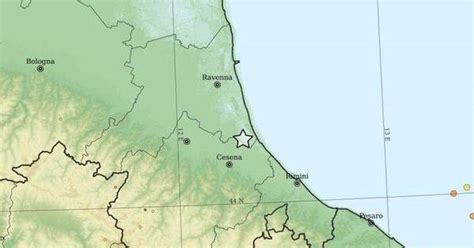 Nuova scossa di terremoto intensità 3 2 Cesenatico Home Corriere