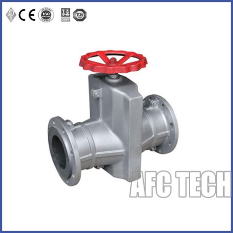 Api Standard Natural Rubber Sleeved Aluminium Alloy Manual Pinch Valve