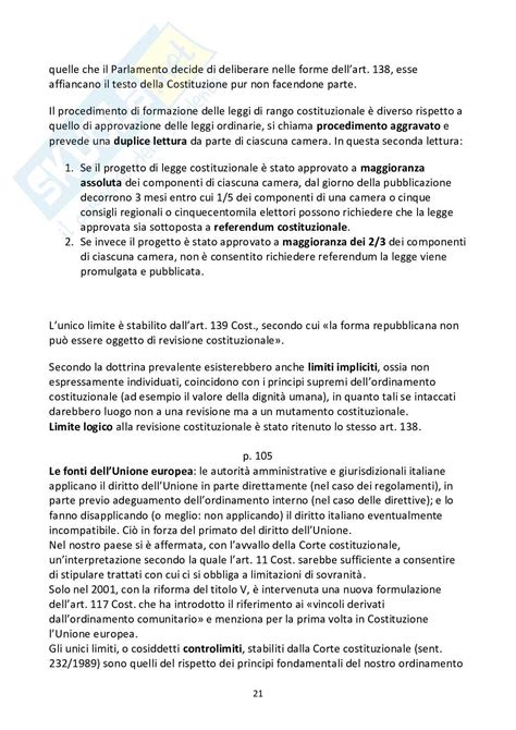 Riassunto Esame Istituzioni Di Diritto Pubblico Prof Traina Duccio