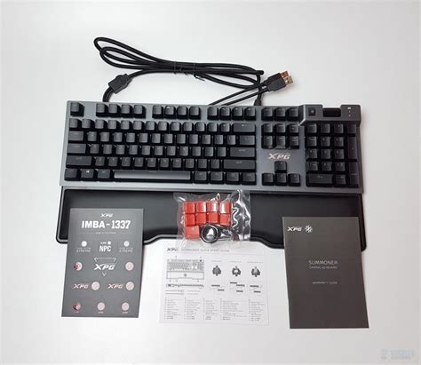 XPG Summoner Mechanical Gaming Keyboard Review Tech4Gamers