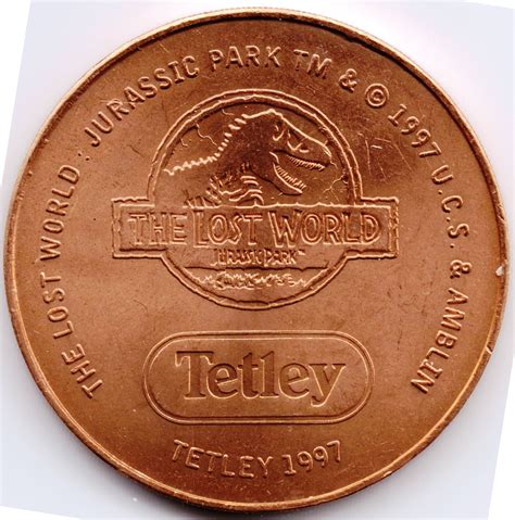 Tetley Lost World Velociraptor Tokens Numista