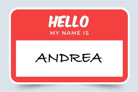 Andrea Name Meaning: Origins and Significance