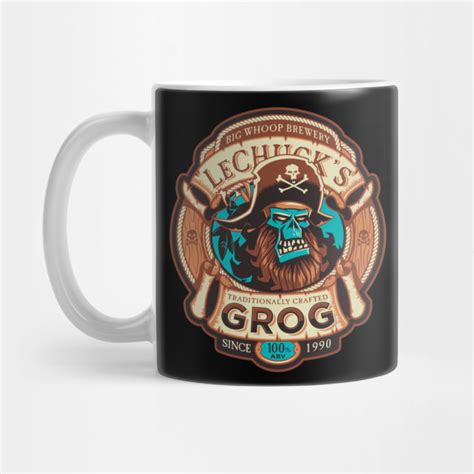 Ghost Pirate Grog - Monkey Island - Mug | TeePublic