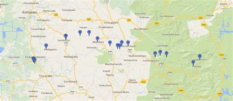 Sabarimala Ayyappa Temple Route Map