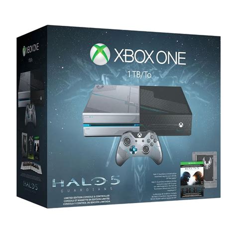 Console Xbox One Fat Tb Edi O Especial Halo Guardians Seminovo Sl