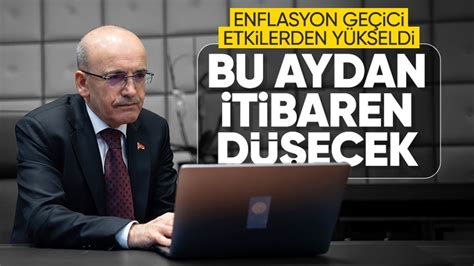 Mehmet Im Ek Ten Enflasyon Mesaj Y Ll K Enflasyonda Belirgin